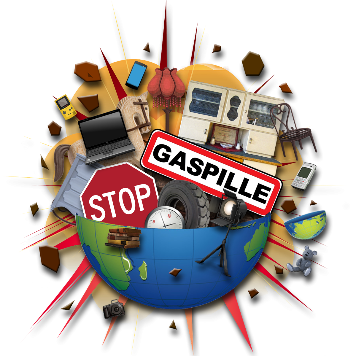Logo de Stop gaspille 42